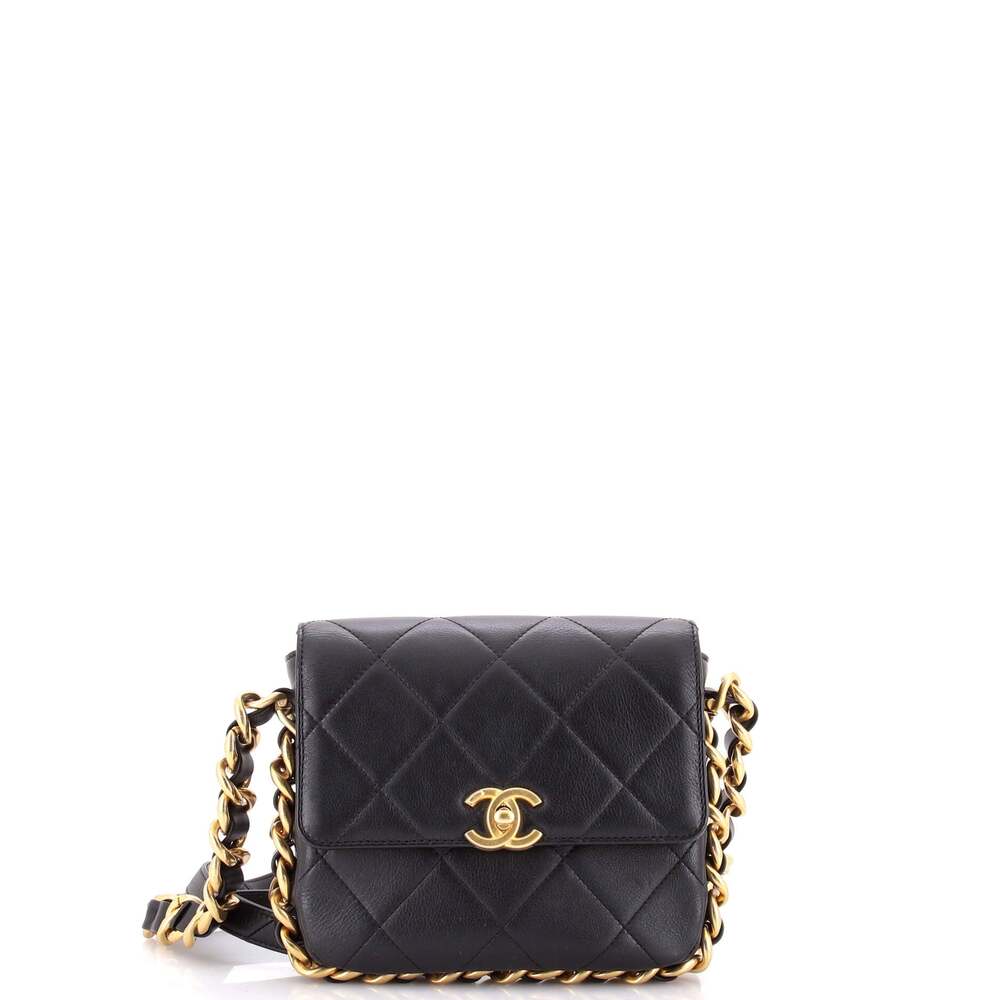 Chanel Framing Chain Flap Bag Quilted #270724C49B